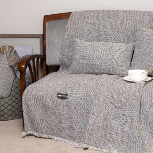 ΡΙΧΤΑΡΙ ΙSΜΑRΟS 1ΤΕΜ ΓΚΡΙ/ΑΣΗΜΙ (4) 180Χ250CΜ ΣΕΝΙΛ ΖΑΚΑΡ ASLANIS HOME