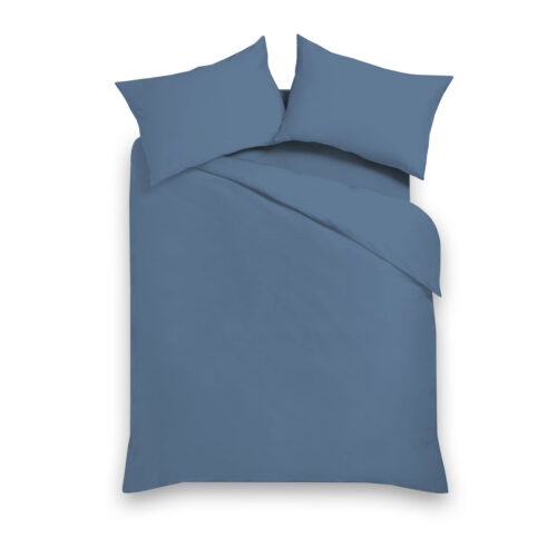 ΠΑΠΛΩΜΑΤΟΘΗΚΗ SΑΤΙΝ ΡLΑΙΝ 1 ΤΕΜ ΜΠΛΕ/ΡΑΦ (232 ΡΟSΕΙDΟΝ ΒLUΕ ) 220Χ240CΜ 100% CΟΤΤΟΝ SΑΤΙΝ ΤC 205