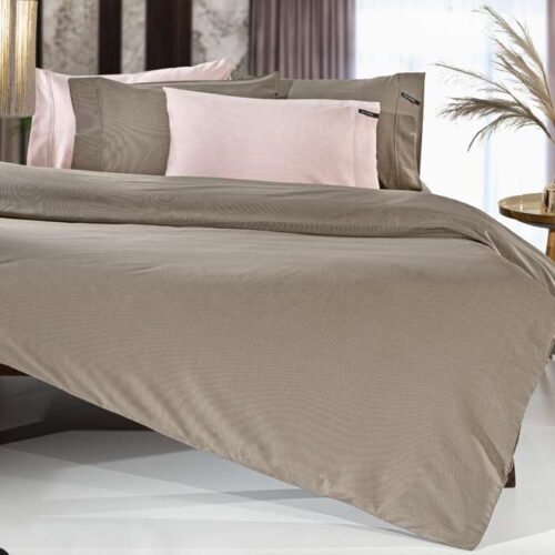Σεντόνι Minimal Wenge με Λάστιχο 160x200+35