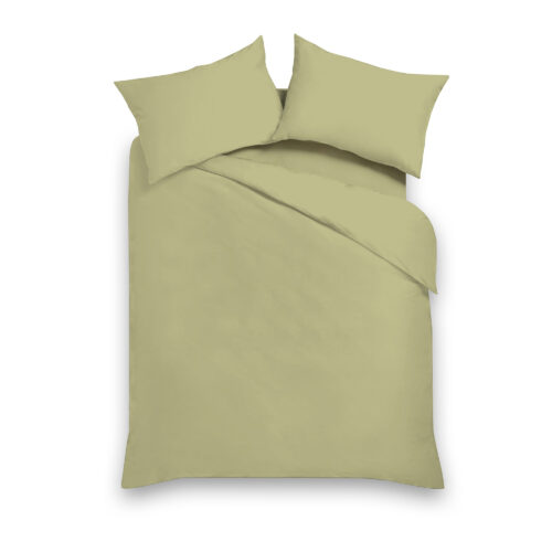 ΠΑΠΛΩΜΑΤΟΘΗΚΗ    SΑΤΙΝ ΡLΑΙΝ 1 ΤΕΜ ΛΑΔΙ (268 ΟLΙVΕ GRΕΕΝ ) 260Χ240CΜ 100% CΟΤΤΟΝ SΑΤΙΝ ΤC 205  ΑSLΑΝ